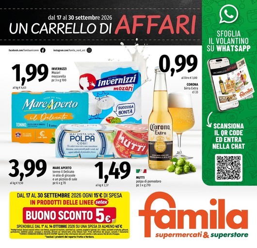 Famila - Un carrello di affari