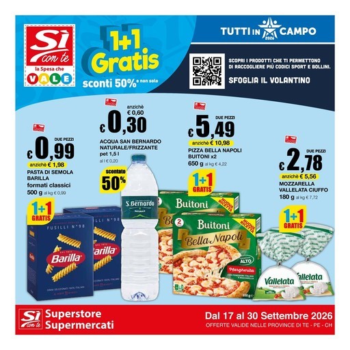 Volantino Si con te supermercati