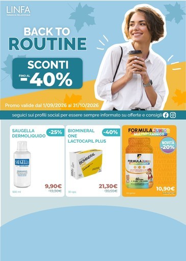 Linfa Farmacie - Back to routine