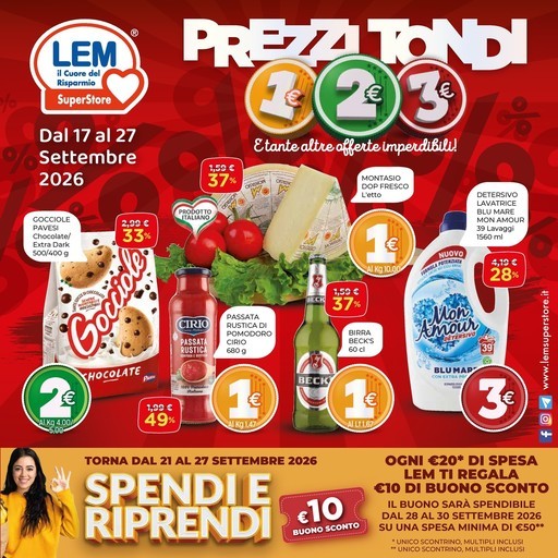 Volantino Lem SuperStore