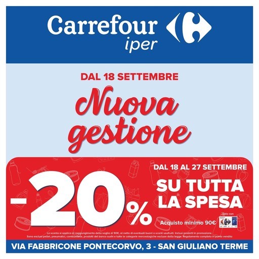Carrefour Iper - Nuova apertura