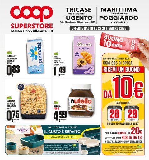 Volantino Coop Alleanza Superstore