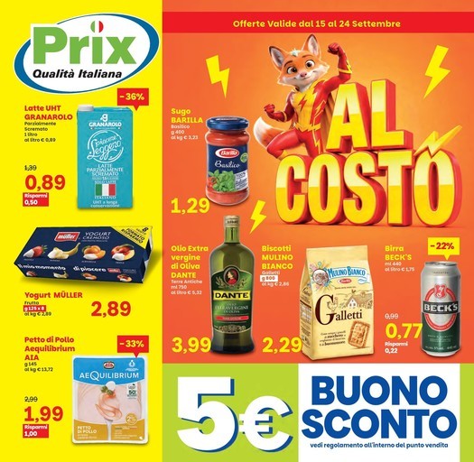Volantino Prix