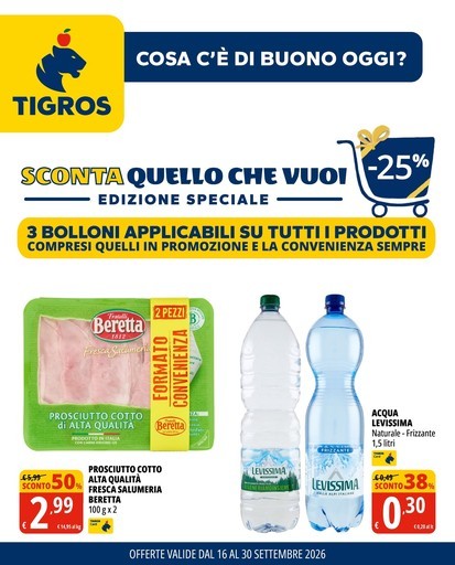 Volantino Tigros