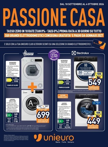 Volantino Unieuro