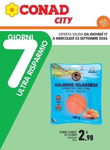 Volantino Conad City