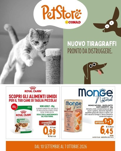 Volantino Pet Store