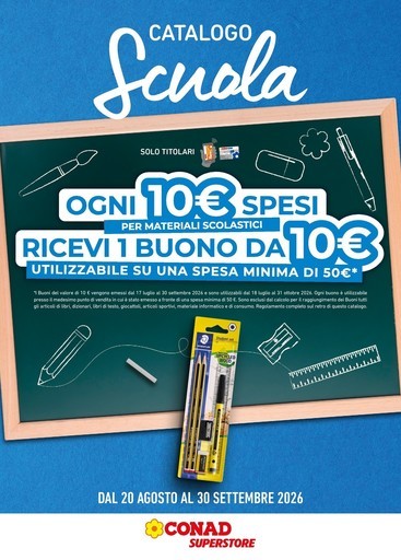 Volantino Conad Superstore