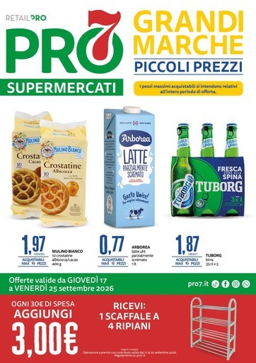 Volantino PRO7 Supermercati