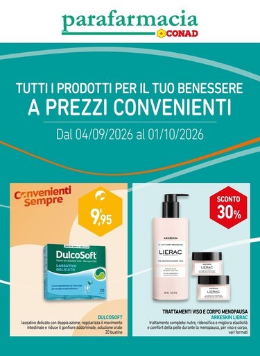 Volantino Parafarmacia Conad