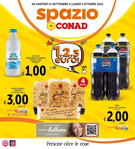 Spazio Conad - 1, 2, 3 euro
