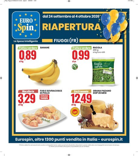 Eurospin - Riapertura