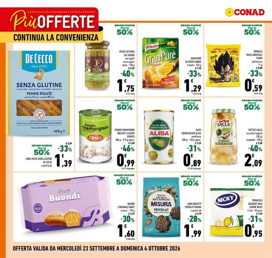 Volantino Conad
