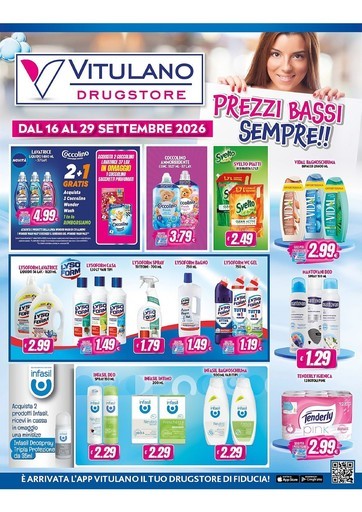 Volantino Vitulano drugstore