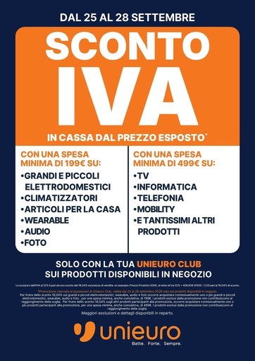 Volantino Unieuro