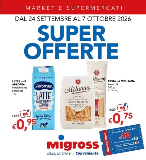 Volantino Migross Supermercati