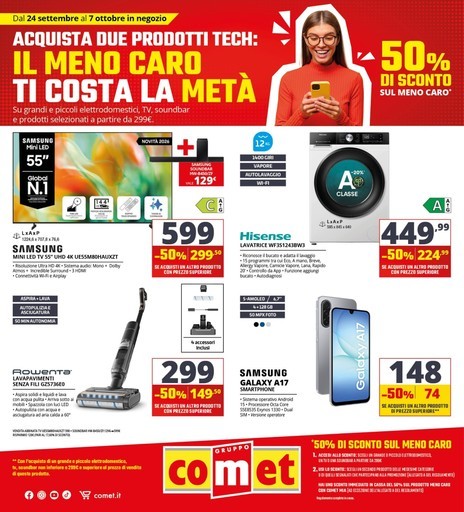 Volantino Comet
