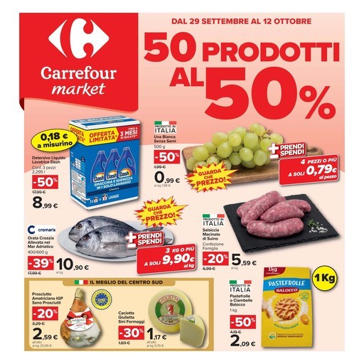 Carrefour Market - Fino al 50%