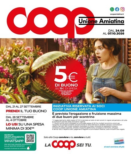 Coop - DAL 24.09 AL 07.10.2026