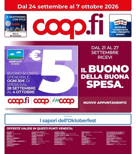Volantino Coop