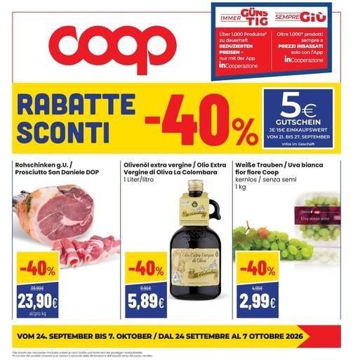 Volantino Coop