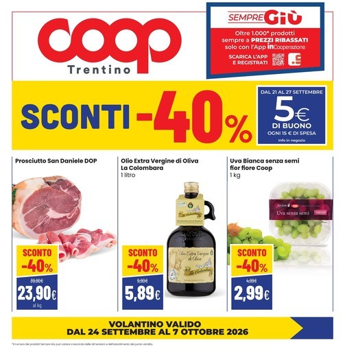 Volantino Coop