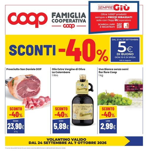 Volantino Coop