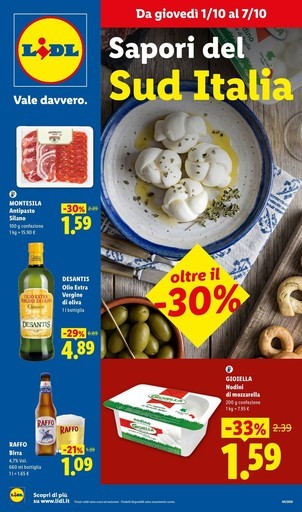 Lidl - Sapori del Sud Italia