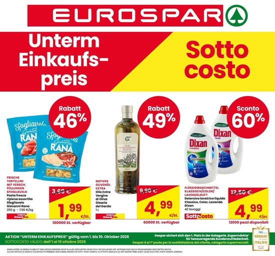 Volantino Eurospar