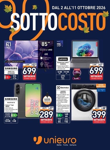Unieuro - SOTTOCOSTO da Unieuro!