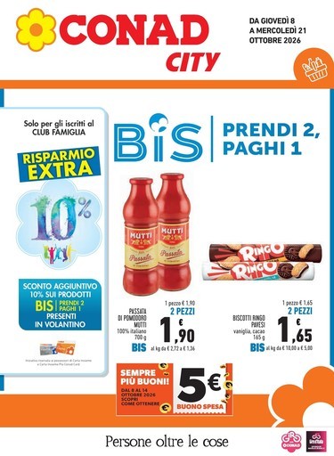 Volantino Conad City