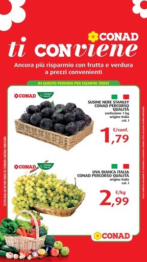 Conad Superstore - CONAD TI CONVIENE ORTOFRUTTA