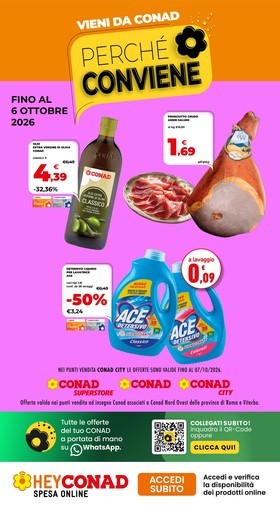 Conad Superstore - PERCHÉ CONVIENE SUPERSTORE - CONAD - CITY LAZIO