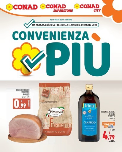 Conad Superstore - CONVENIENZA PIU SUPERSTORE - CONAD - CITY LAZIO