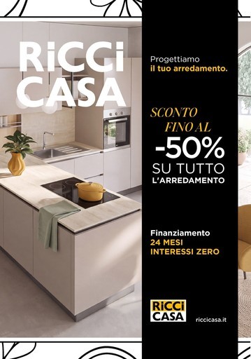 Volantino Ricci Casa