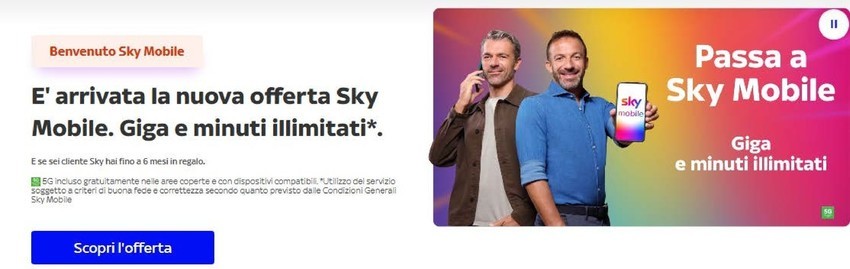 Volantino Sky