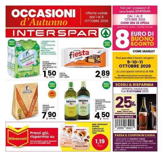 Interspar - Occasioni d'Autunno