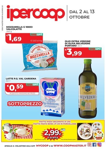 Ipercoop - dal 2 al 13 ottobre