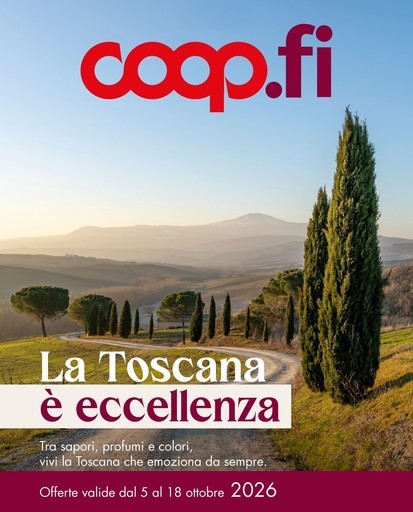 Coop - La Toscana è eccellenza