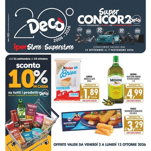 Volantino Deco