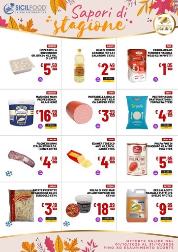 Sicil Food - Sapori di stagione