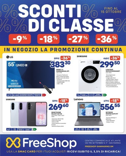 Volantino Freeshop