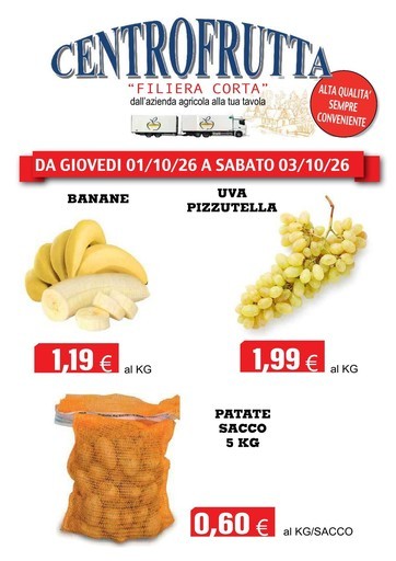 Volantino Centro frutta