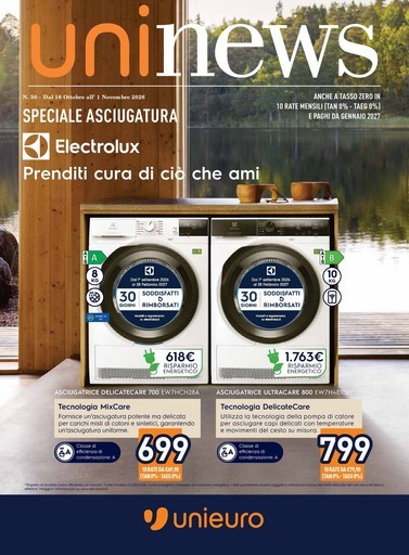 Volantino Unieuro