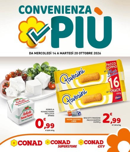 Volantino Conad City