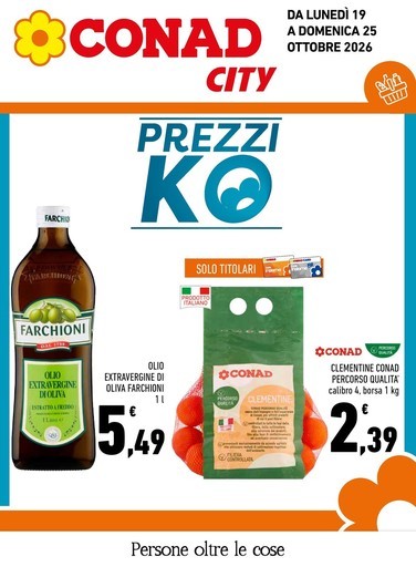 Volantino Conad City