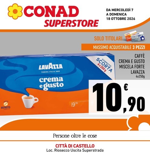 Volantino Conad Superstore