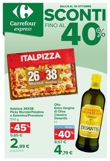 Volantino Carrefour Express