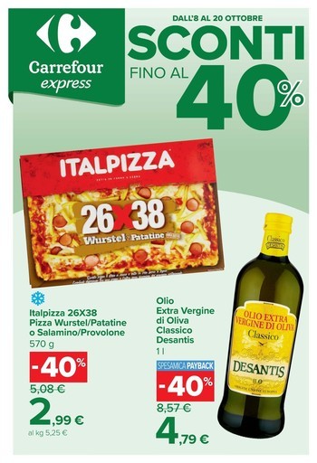 Volantino Carrefour Express