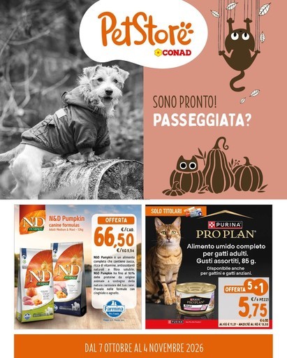 Volantino Pet Store